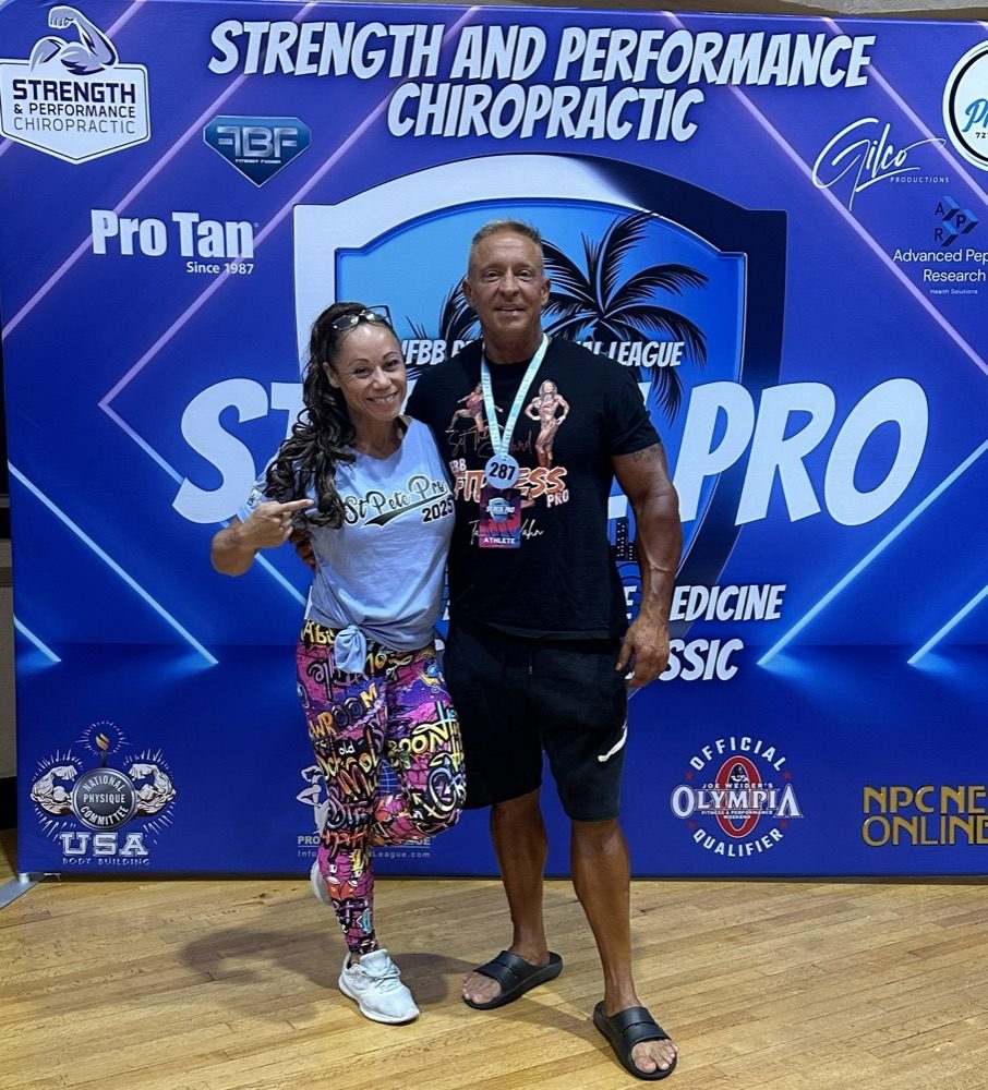 Team photo at the St. Pete Pro backdrop