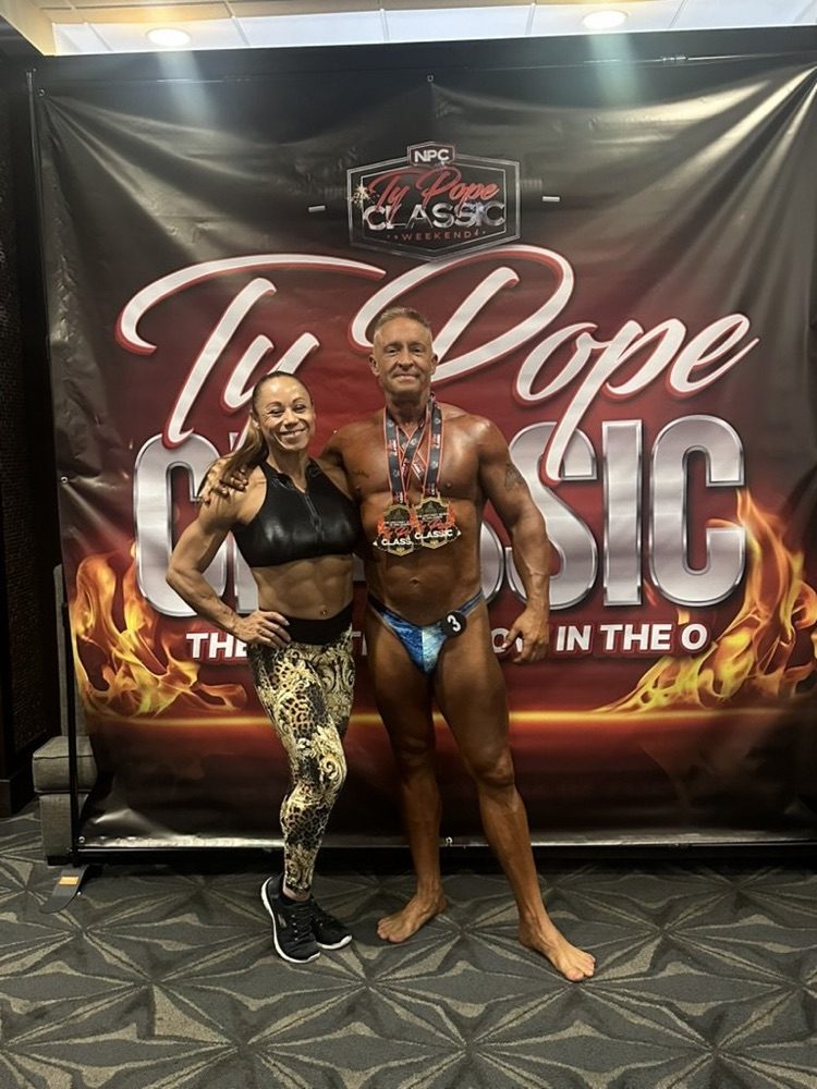 Nick and Debbie at the Ty Pope Classic